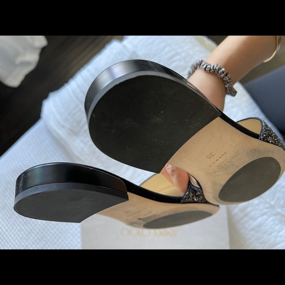 SOLD Jimmy choo Joni flats size 38 - Picture 6 of 7